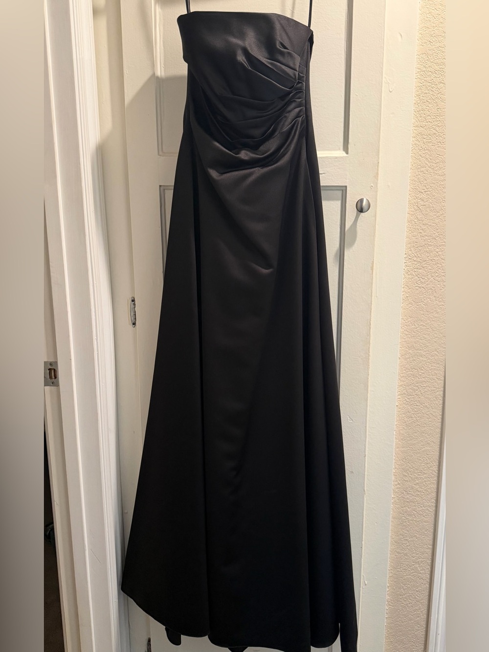 Black Strapless dress size 2 Retro 2004